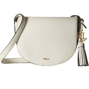 New! RALPH LAUREN DRYDEN CALEY LEATHER CROSSBODY